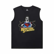 Superhero Tshirt Justice League Superman Mouwloze T-shirts heren voor sportschool