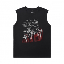 Attack on Titan Boys Sleeveless Tshirt Anime Tees