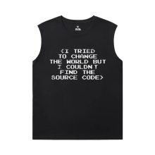 Programmer Mens Sleeveless T Shirts Geek Hot Topic Shirt