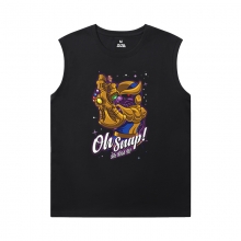 Thanos Ärmlös Crew Neck T Shirt Marvel The Avengers T-Shirts