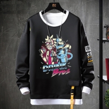 Laadukkaat collegepaidat Rick ja Morty Jacket