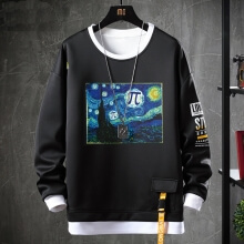 Calidad PI sudaderas Geek Matemáticas sudadera con capucha
