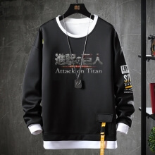 Fake Two-Piece Sweater Attack on Titan Sweatshirts