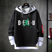 Fake Two-Piece Sweatshirts Vintage Anime My Hero Academia Jacket