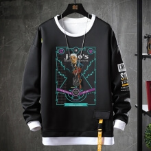 JoJo's Bizarre Adventure Sweatshirt Anime XXL Kujo Jotaro Hoodie
