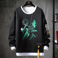 Fake Two-Piece Sweatshirt Japanese Anime My Hero Academia Sweater