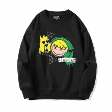 A legendája Zelda pulóver Crewneck kapucnis