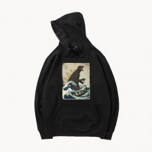 Godzilla Hoodie personalizuota Hooded striukė