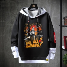 Fake Two-Piece Sweatshirts American Anime Futurama Hoodie