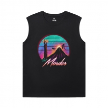 व्यक्तिगत Tshirt चरवाहे Bebop स्लीवलेस शर्ट मेंस