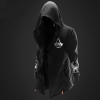 Assassin's Creed Origins long cosplay Sweater noir pour hommes