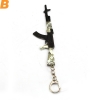 12CM CF Camuflaje arma de metal modelo de arma Llavero