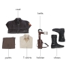  Star Wars 8 Cosplay Costume Poe Dameron...