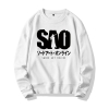 <p>Suéter de algodón sudadera en línea Sword Art</p>
