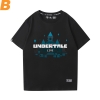 Undertale Tee Shirt Cool Irriterande Dog Skull Skjortor