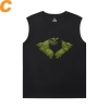 Die Avengers Shirts Marvel Hulk Herren ärmellose T Shirts Baumwolle