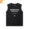 Undertale pánské trička bez rukávů pro tělocvičnu hot topic otravné psí lebky trička