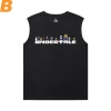Undertale Tees Quality Annoying Dog Skull Cheap Mens Sleeveless T Shirts