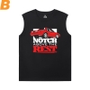 Racing Car T-Shirt Cotton Ford Sleeveless T Shirt For Gym