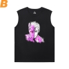 JoJos bizarre Abenteuer ärmellose T-Shirts Herren Anime Kujo Jotaro T-Shirt