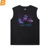 Pokemon Trička Bavlna Gengar černá tričko bez rukávů