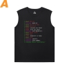 Geek програміст чорний без рукавів Tshirt персоналізовані футболки