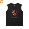 Deadpool Tees Marvel Mens Oversized Sleeveless T Shirt