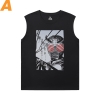 ประเด็นร้อนอนิเมะ Tshirts สวมหน้ากากเสื้อทีเชิ้ตแขนกุด