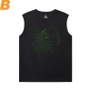 Cthulhu Mythos Tee Shirt Quality Necronomicon Vintage Sleeveless T Shirts