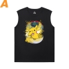 Pokemon T-Shirts Qualität Sleevless Tshirt für Männer