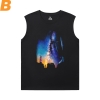 Fysik och astronomi Män ärmlös T shirts för Gym Geek Bomull T-shirts