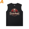 Attaque sur Titan Men’s Sleeveless Muscle T Shirts Vintage Anime T-Shirt