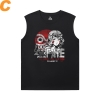 Princess Mononoke Skjorta Miyazaki Hayao Bomull ärmlös T Shirt Mens Gym