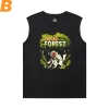 Princess Mononoke T-Shirts Miyazaki Hayao Personligt billiga Mens ärmlös T Shirts