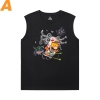 Mario Tee Tópico Quente Mangas sem Mangas Camisa de Pescoço Redondo