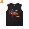 Superman Sports Sleeveless T Shirt Justice League Superhero T-Shirt