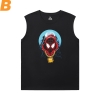 The Avengers Shirts Marvel Spiderman Sleeveless Wicking T Shirts
