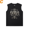 World Warcraft T-Shirt Blizzard XXXL Camisetas sem Mangas