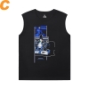 Racing Car T-Shirt Bomull F1 Ärmlös Crew Neck T Shirt