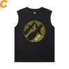 WOW Negru Sleeveless Shirt Men Blizzard T-Shirt