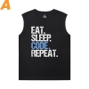 Geek Programador Camiseta de algodón sin mangas camiseta de cuello redondo