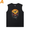The Avengers Shirts Marvel Spiderman Black Sleeveless Tshirt