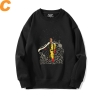 Một Punch Man Sweatshirts Nhật Bản Anime Black Tops