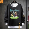 Falske todelt hættetrøje Rick og morty sweatshirt
