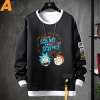 Rick y Morty Tops sudaderas falsas de dos piezas