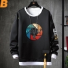 Pull noir sweat-shirt photographe