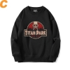 Černá mikina útok na Titan kabát