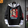 Um moletom de moletom Anime Preto Chopper Hoodie