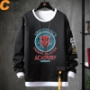Demon Slayer Sweatshirt Anime Áo khoác đen
