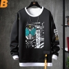 Anime Masked Rider Sweter Cool Bluzy